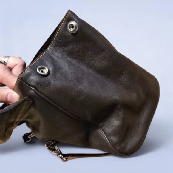 Lauren Ralph Lauren Brown Leather Purse - Picture 10 of 12